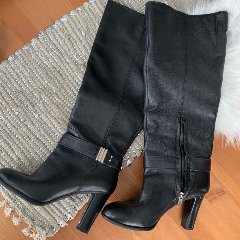 Enzo Angelini Sumilo wide high leather boots